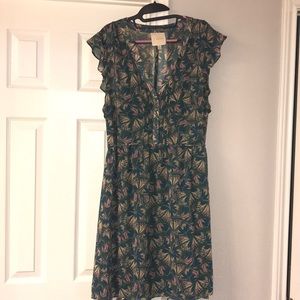 ModCloth sheer lightweight dress with lining